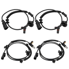 4 Pcs ABS Wheel Speed Sensors Compatible with Ford F150 6.2L V8 2011 2012 2014, Front and Rear abs Sensors, Replacement for BL3Z2C204A, BL1Z2C190A
