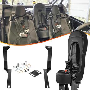 Bump Seat with 4-Point Harness for Maverick X3/X3 MAX, Center Seat Middle Seat Hump Seat Elevated for Better Sight
