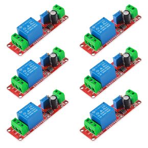 10PCS NE555 DC 5V Delay Timer Relay Switch Module Adjustable 0-10 Seconds Constant Current Regulator Timer Delay Converter for Automotive Control System Electrical Equipment