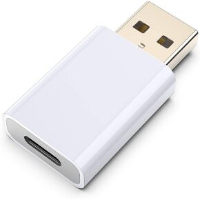 USB to USB C Adapter Pack-3,Compatible with Apple MagSafe Watch 7/8/9/SE/Ultra,USB C Female to USB Male Adapter for iPhone 15 14 13 12 Mini Pro Max,iPad,Galaxy Note,Google Pixel 7 6 5