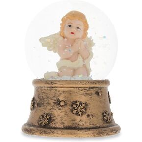 Golden Angel Mini Water Snow Globe