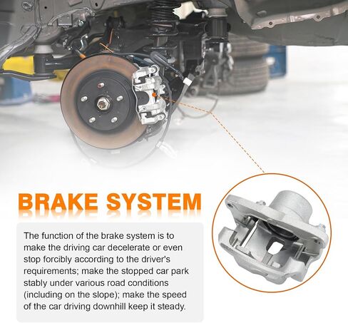 DRIVESTAR 19B2688+19B2689 New Pair Front LH RH Brake Caliper for Toyota RAV4 2001 2002 2003 L4 2.0L 2.4L in Saudi Arabia