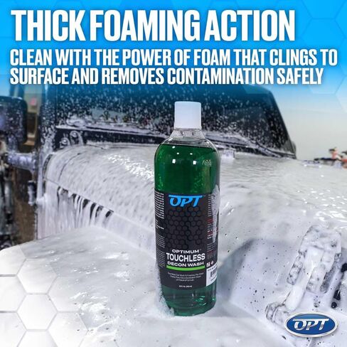 Optimum Touchless Car Wash Soap – pH Neutral - Touch Free, Spray on and Rinse Off Car Wash (32 oz.) in Saudi Arabia
