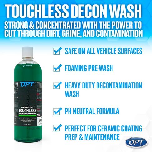 Optimum Touchless Car Wash Soap – pH Neutral - Touch Free, Spray on and Rinse Off Car Wash (32 oz.) in Saudi Arabia