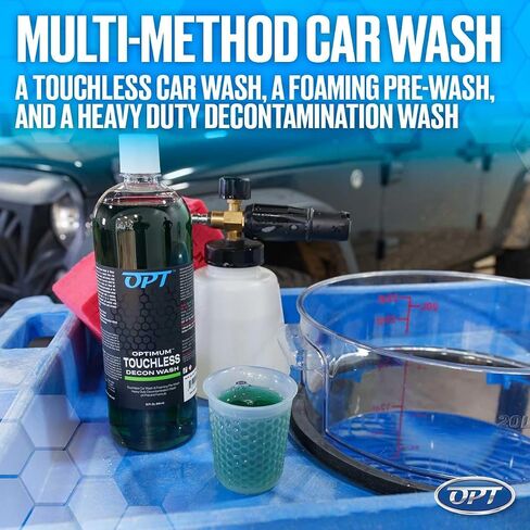 Optimum Touchless Car Wash Soap – pH Neutral - Touch Free, Spray on and Rinse Off Car Wash (32 oz.) in Saudi Arabia