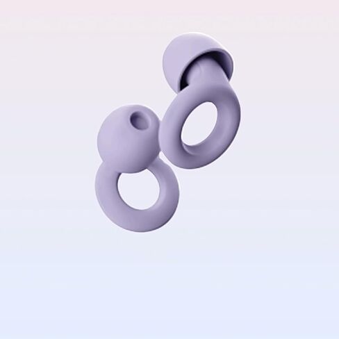 Purple Noise Cancelling Earplugs – Comfortable, High-Fidelity Sound, Perfect for Sleep, Travel, Studying, and Concerts in Saudi Arabia