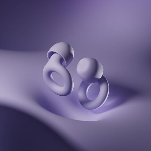 Purple Noise Cancelling Earplugs – Comfortable, High-Fidelity Sound, Perfect for Sleep, Travel, Studying, and Concerts in Saudi Arabia