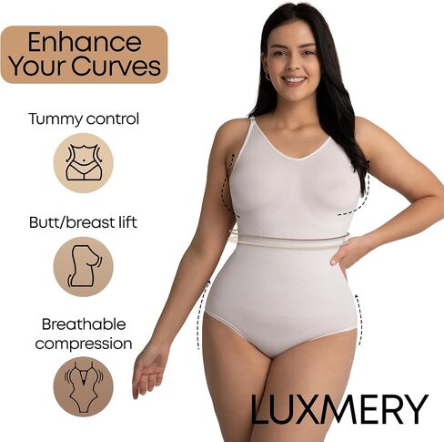 Sculpting Shapewear Bodysuit - Tummy Control - Seamless Compression Body Shaper Women in Saudi Arabia