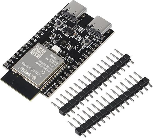 3 قطع ESP32-C6-WROOM-1 ESP32-C6 ESP32-C6-WROOM-1-N4 لوحة تطوير ESP32-C6-DevKitM-1 وحدة MCU ثنائية النواة من النوع C تدمج شبكة Wi-Fi كاملة وBLE لإنترنت الأشياء in Kuwait