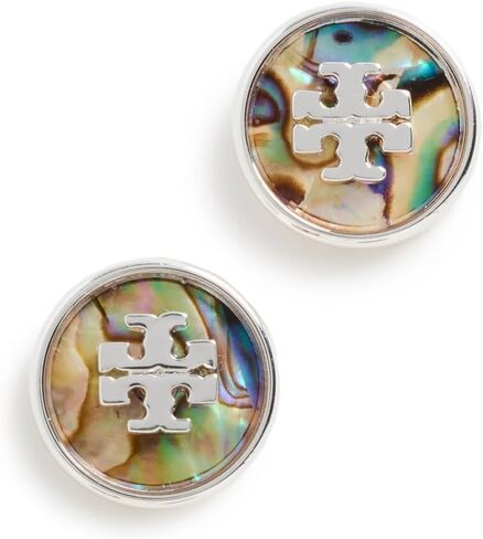 Tory Burch Women's Abalone Stud Earrings in Saudi Arabia