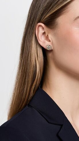Tory Burch Women's Abalone Stud Earrings in Saudi Arabia