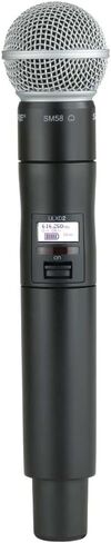 Shure ULXD2/SM58 Wireless Handheld Microphone Transmitter with Interchangeable SM58 Cartridge, G50 Band in Saudi Arabia
