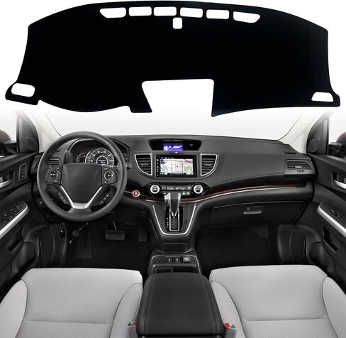 غطاء لوحة القيادة صالح لهوندا CR-V CRV 2012 2013 2014 2015 2016 داش غطاء نونسليب داش حصيرة وسادة واقية الملحقات الداخلية in Kuwait