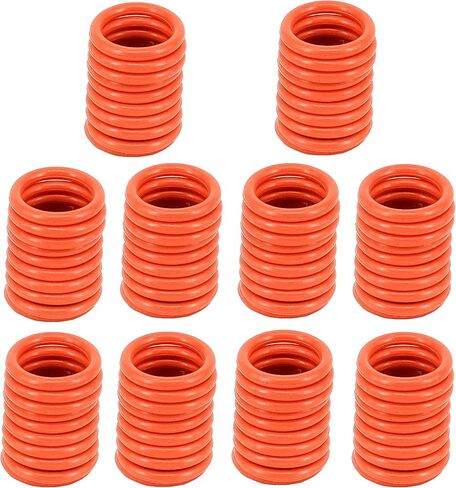 100 قطعة بديلة لحلقة دائرية لقابس تصريف زيت Harley Davidson Oring #11105، حلقات دائرية لسدادة تصريف الدراجة النارية (لون برتقالي) in Kuwait