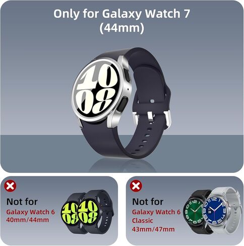 Screen Protector Compatible with Galaxy Watch 5 Pro, 【5+5Pack】 HD Tempered Glass Protective Film and Hard PC Bumper Case for Samsung Galaxy Watch 5 Pro, Face Cover for Samsung Watch 5 Pro 45mm in Kuwait