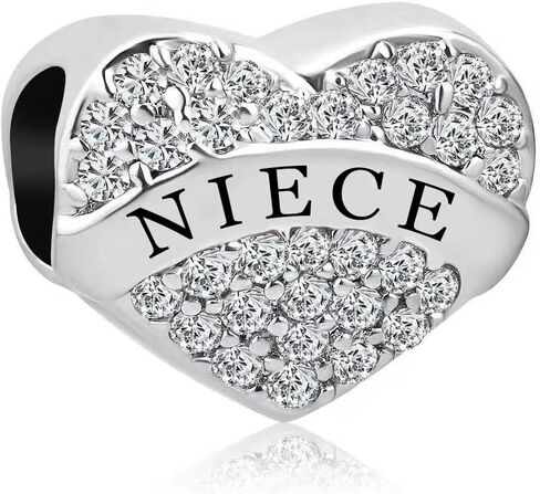 Heart I Love You Mom/Sister Charms for Bracelets Compatible with Pandora Bracelets for Women in Saudi Arabia