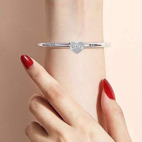 Heart I Love You Mom/Sister Charms for Bracelets Compatible with Pandora Bracelets for Women in Saudi Arabia