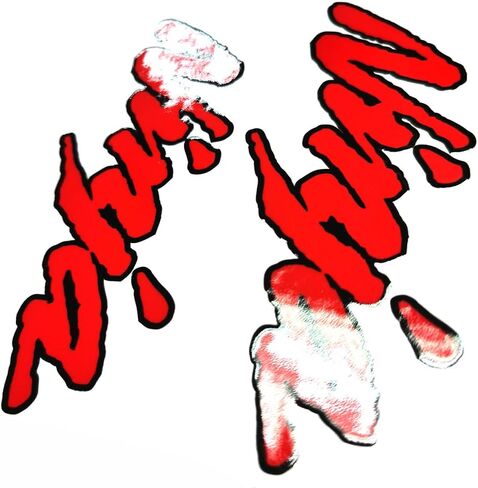 Lorick Red Motorcycle Accessories Gas Tank Fender Cowl Fairing Sticker Decal Compatible with Kawasaki Ninja 300 400 650 1000 ZX6R ZX10R ZX14R ZX10R ZX9R ZX7R 250 500 900 H2 750 H2R, TGJM1 in Kuwait