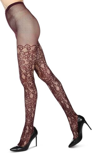 MeMoi Women's Artistic Garden Nylon Net Tights in Saudi Arabia