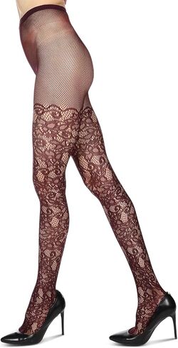 MeMoi Women's Artistic Garden Nylon Net Tights in Saudi Arabia