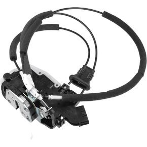 uxcell Replacement Front Right Passenger Side Power Door Lock Actuator Motor with Cable for Nissan Murano 2009-2014 Door Latch Actuator Assembly Replace No.805001AA0A Black