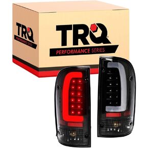 TRQ Rear Tail Lights Set Compatible with 1995-2000 Toyota Tacoma TO2800116 TO2800139 TO2801116 TO2801139
