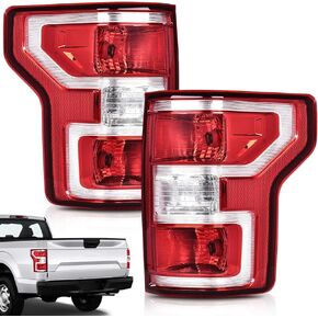 Tail Light Assembly Compatible With 2020 2019 2018 Ford F150 Tail Lights Rear Brake Lamp Taillight Assembly Replace JL3Z13404H JL3Z13405H JL3Z-13404-H JL3Z-13405-H