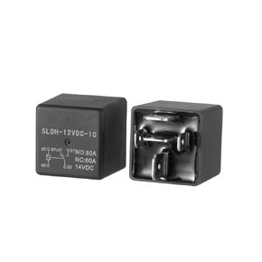 2pcs SLDH-12VDC-1C Relay SLDH-12VDC-1C NO 80A NC 5pin SPDT Split Type car Vehicle Truck Spotlight Relay