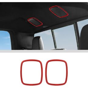 JWWY for RAM Rear Speaker Audio Player Trim Roof Vehicle Speakers Cover Trim for 2018-2024+Dodge RAM TRX Interior Accessories ABS 2PCS Carbon Fiber