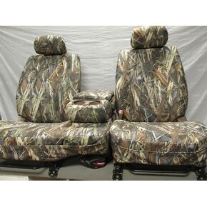 Durafit Seat Covers, Made to fit 2000-2004 Tundra Front 40/60 Split Seats with Fold Down Console. DRT Waterproof Camo Endura.