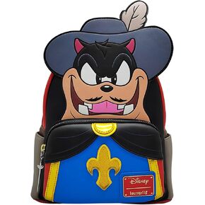 Loungefly Disney The Three Musketeers Pete Villain Cosplay Faux Leather Double Strap Shoulder Bag