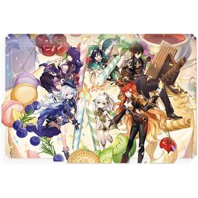 GENSHIN IMPACT Themed Series Insert Acrylic Collection Paintings - Genshin Impact 2nd Anniversary Celebration Painting