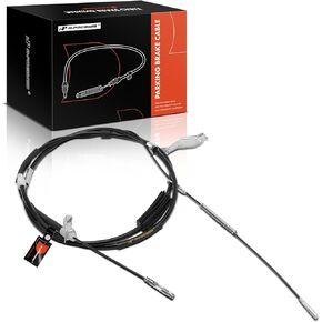 A-Premium Rear Passenger Side Parking Brake Cable Assembly Compatible with Ford Models: F-150 F150 2004-2005 - Replace# 5L3Z2A635D, 4L3Z2A635DG