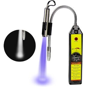 4 ALLTECH WJL-6000 pro Freon Refrigerant Halogen AC Leak Detector with UV LED Spotlight and Case R22 R134A A/C System Diagnose Tool