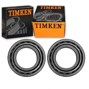 قطعتان من محامل العجلات الخارجية الأمامية ومجموعات السباق من Timken متوافقة مع Jeep CJ7 1976-1986
