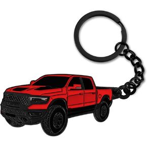 For Dodge RAM Keychain，For Dodge RAM 2023 2022 1500 TRX Accessories，Metal Keychain