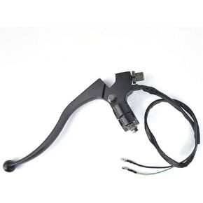 MTATCH 7/8" Left Hand Brake Lever for Sportsman 90 110 Predator 90, Motorcycle Brake Lever Fit for Outlaw 90 110 Scrambler 90 90X E-Ton 90 ATV, Black