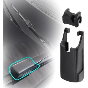 Front Windscreen Wiper Arm Pinch Fitting Clip Cover Cap Push Clips Retainer W000050335 for Mercedes Benz A-Class W176/ B-Class W246/ C-Class W205/ E-Class W213/ GLE-Class GLE320 350 400 2020 (2PCS)