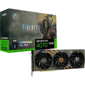 بطاقة الرسومات MSI GEFORCE RTX 4070 TI Super 16G Gaming X Slim in Kuwait