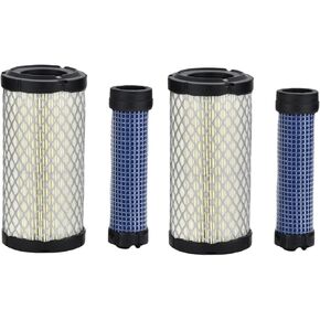 M113621 M123378 Air Filter Kit Compatible with 1023E 1026R 1200 1720 1725 2030A 2210 2500,Fits Kawasaki 11013-7029 11013-7048(set of 2)