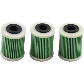 3PCS 6P3-WS24A-00-00 6P3-WS24A-01-00 6P3-24563-00-00 Fuel Filter Compatible with Yamaha 150-300HP F150 F200 F250 VF225 F300 Outboard 2004-2006 UP Compatible With Sierra 18-79809