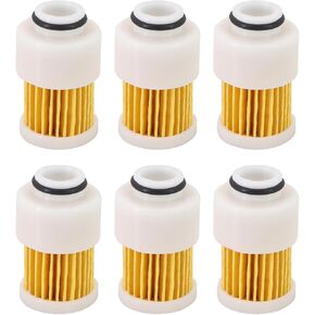 Dokili Fuel Filter Compatible with Yamaha Mercury 4 Stroke Outboard Motor 50HP 60HP 75HP 90HP 115HP Engines 68v-24563-00-00 881540 Sierra 18-7979 6-Pack