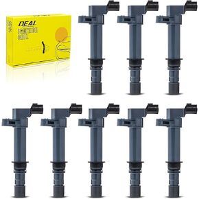 DEAL Pack of 8 New Ignition Coils Compatible With Dakota Durango Ram 1500 - Commander Grand Cherokee - Aspen - Raider 4.7L V8 Replacement For UF399 UF297 UF270