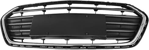 شبكة المصد الأمامي من PartsFlow باللون الأسود مع شواية الكروم لسيارة 2017 2018 2019 2020 شيفروليه تشيفي تراكس GM1211015 in Kuwait