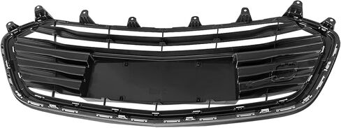 شبكة المصد الأمامي من PartsFlow باللون الأسود مع شواية الكروم لسيارة 2017 2018 2019 2020 شيفروليه تشيفي تراكس GM1211015 in Kuwait