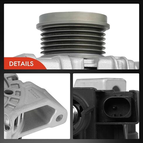 مولد كهربائي ممتاز متوافق مع Ford Focus 2012 2.0L، 12V 150A 6-Groove Decoupler Pulley في اتجاه عقارب الساعة، استبدال # 1703864، BV6N10300DB in Saudi Arabia