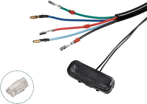 Evomosa دراجة نارية بدوره إشارة الذيل ضوء الفرامل المتكاملة ضوء الخلفية LED المصابيح الخلفية متوافق مع MT07 FZ07 2014-2017/ MT25 MT03 YZF R3 R25 2014-2021 18 19 in Kuwait