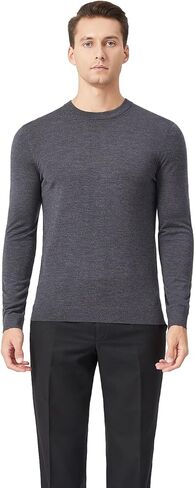 Thermal Underwear Shirts for Men, Merino Wool Base Layer Mens, Ultralight Backpacking Gear in Saudi Arabia