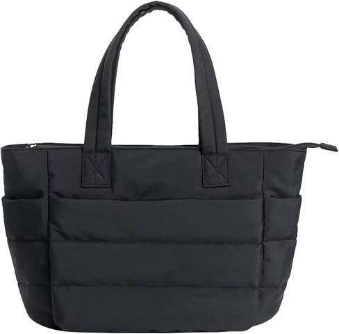Tote Bag for Women-Nurse bags Lightweight Puffy Tote Bag with Compartments-Quilted Shoulder Bag for Travel, Work in Kuwait