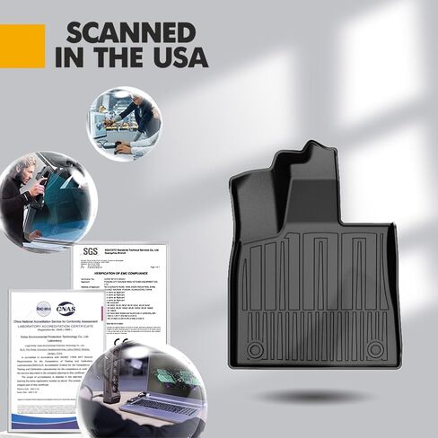 Original 2016-2022 RX Floor Mats and Cargo Liner for Lexus RX/RX350/RX450h (Not Fit L Model with 3rd Row Seating) - Custom Fit TPE All Weather Floor Liners and Trunk Mat for Lexus RX 2016-2022 in Saudi Arabia
